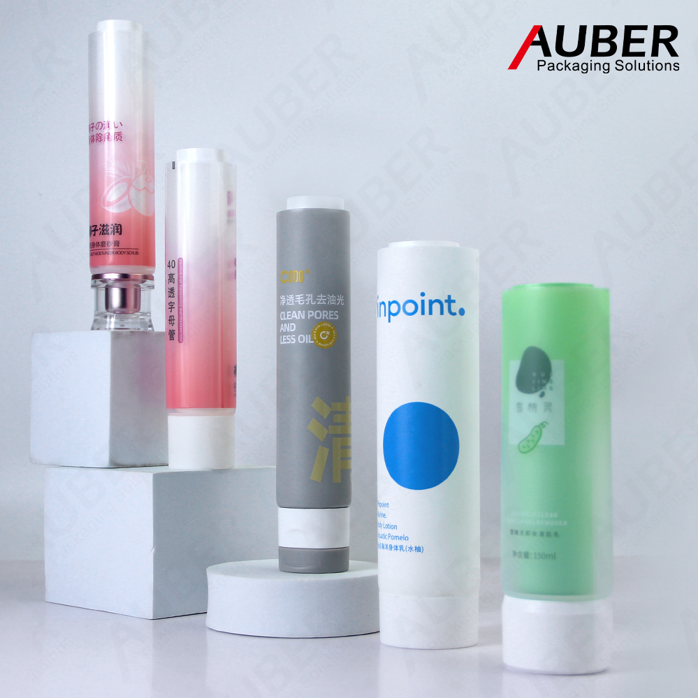 Dual-chamber tubes for hair conditioner