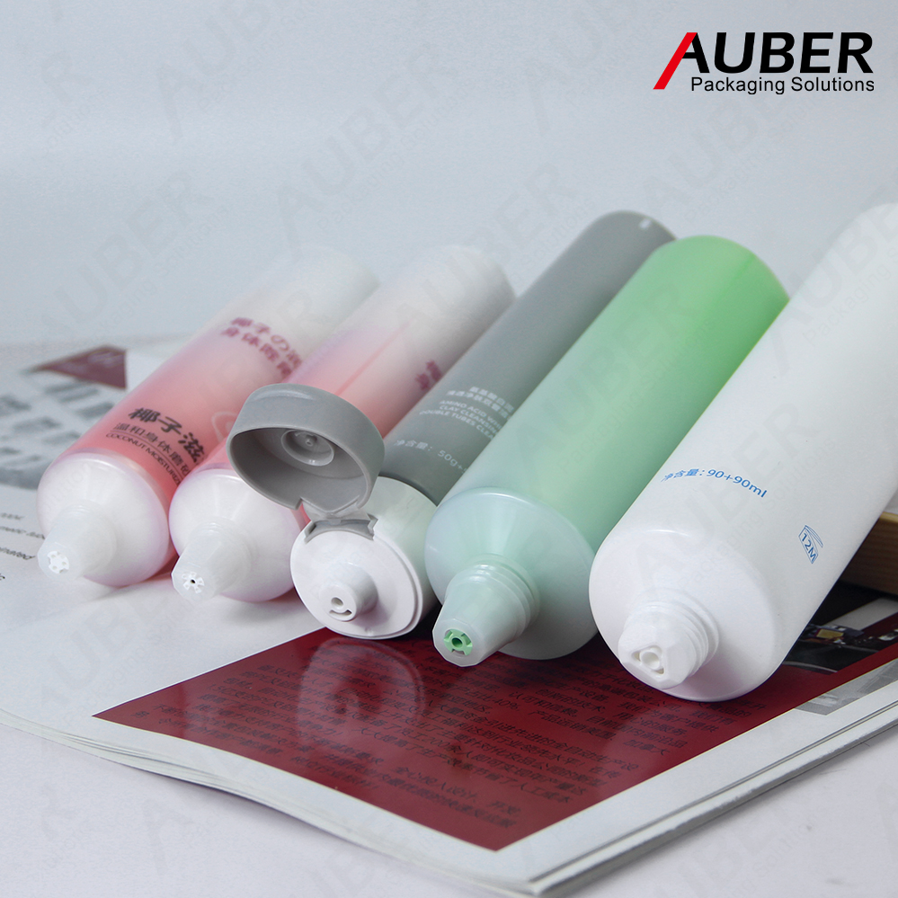 Dual Chamber Squeeze Tubes with Different Orifice