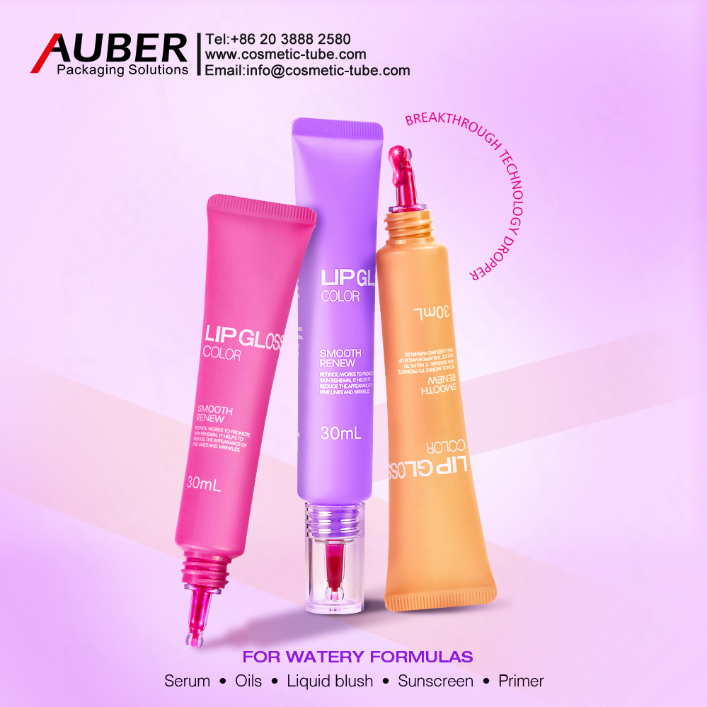 Auber D19mm lip gloss tubes custom
