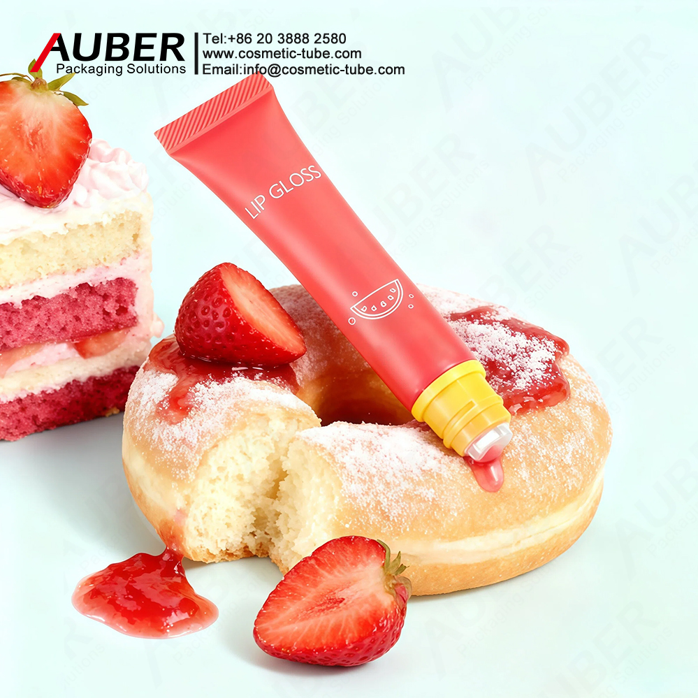 Auber D19mm squeeze-tube lip gloss
