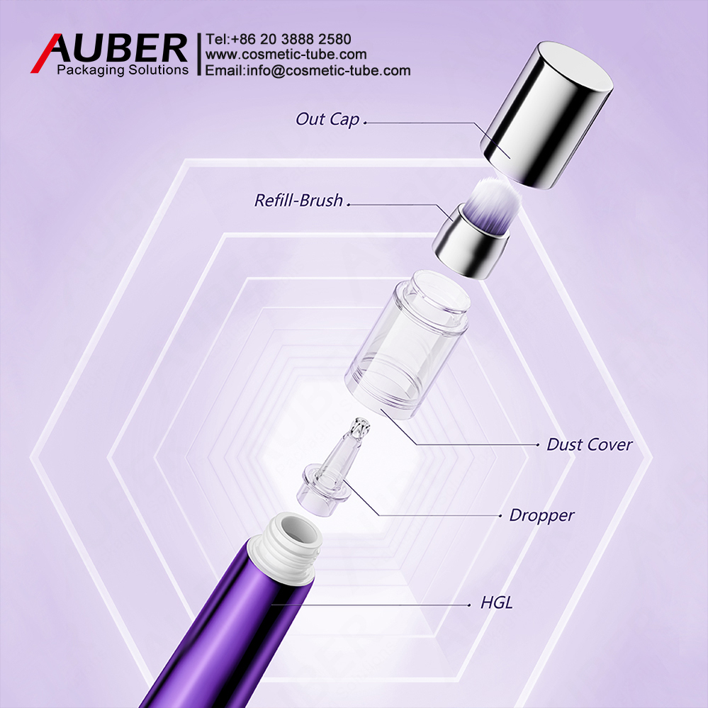 Auber D19mm liquid blush packaging