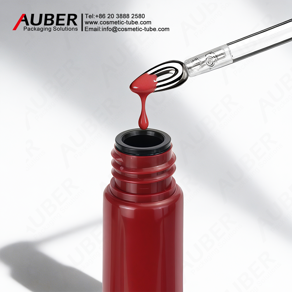 Auber Lip Gloss Tube with Wand Applicator