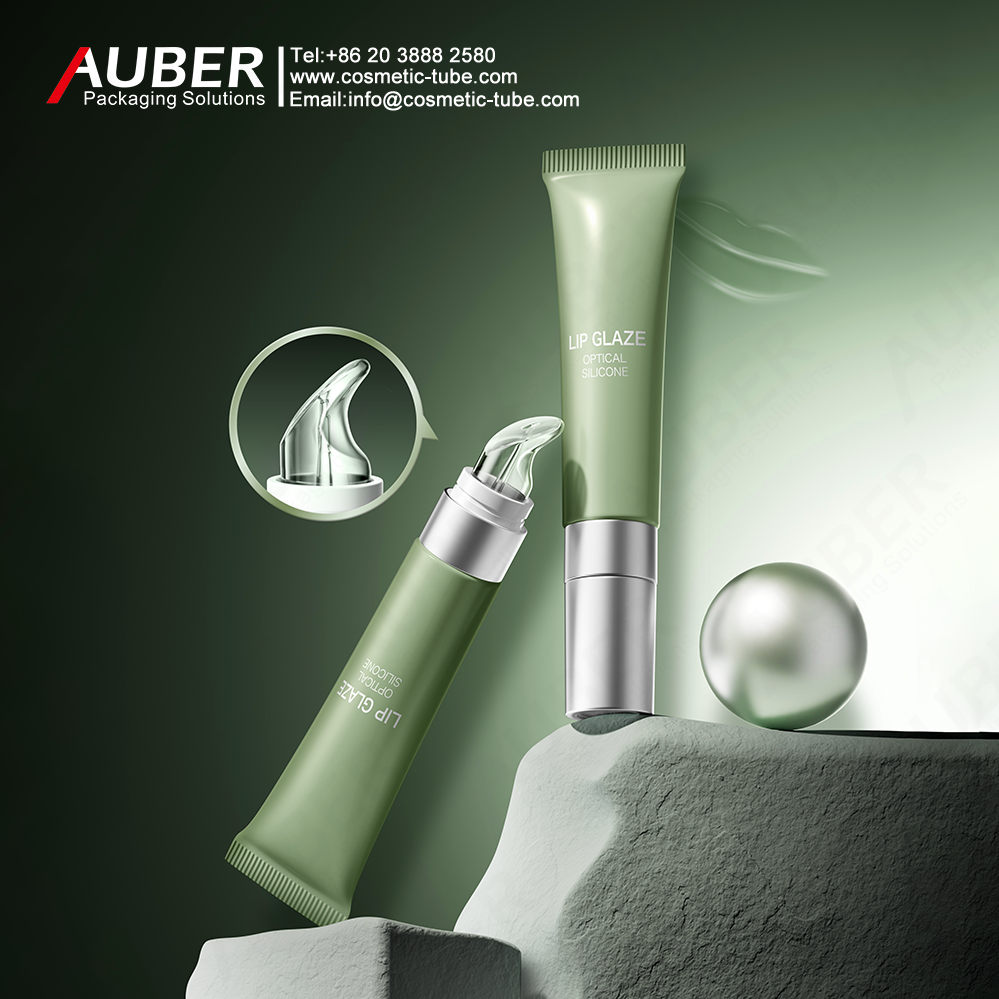 Auber Lip Gloss Tube with Silicone Applicator