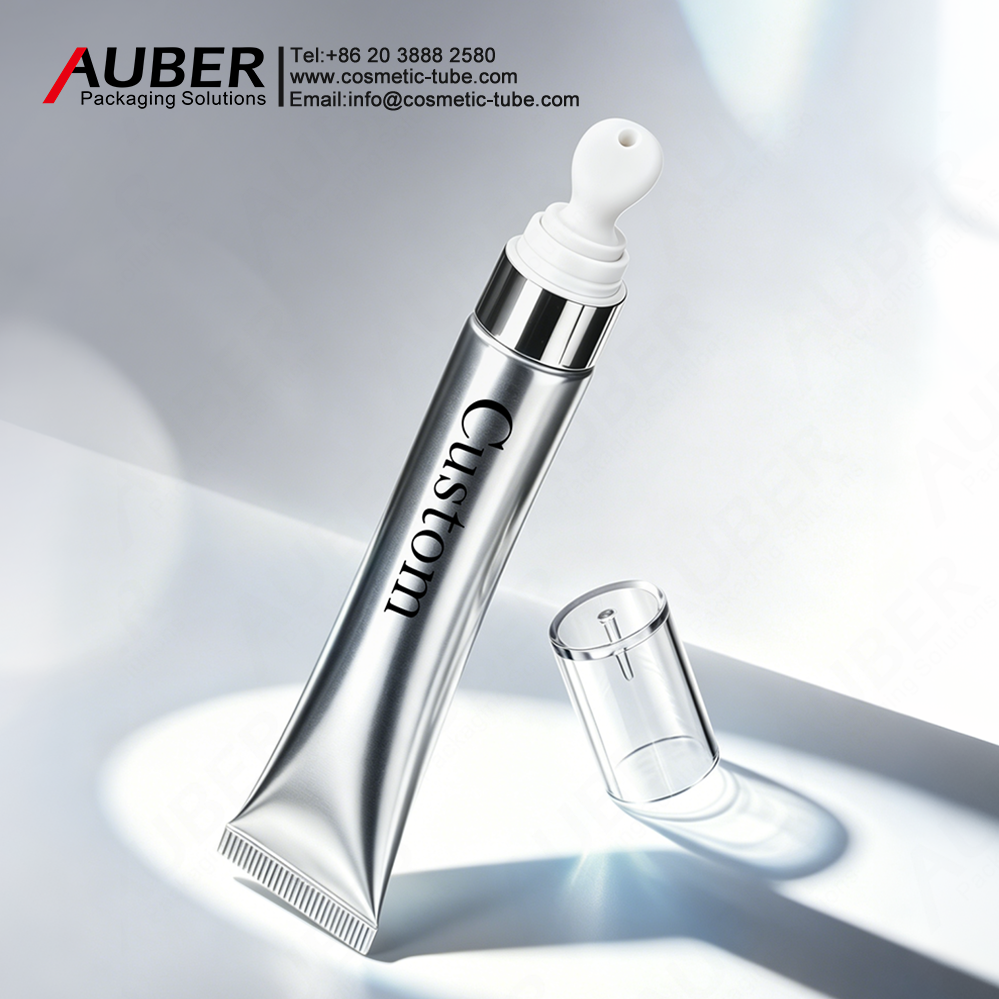 Auber Eye Cream Tube with Massage Ball Applicator