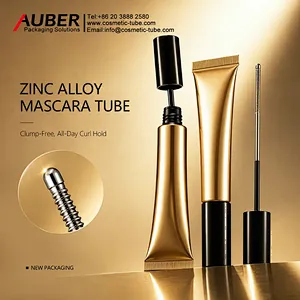 Auber mascara tube zinc alloy metal tip