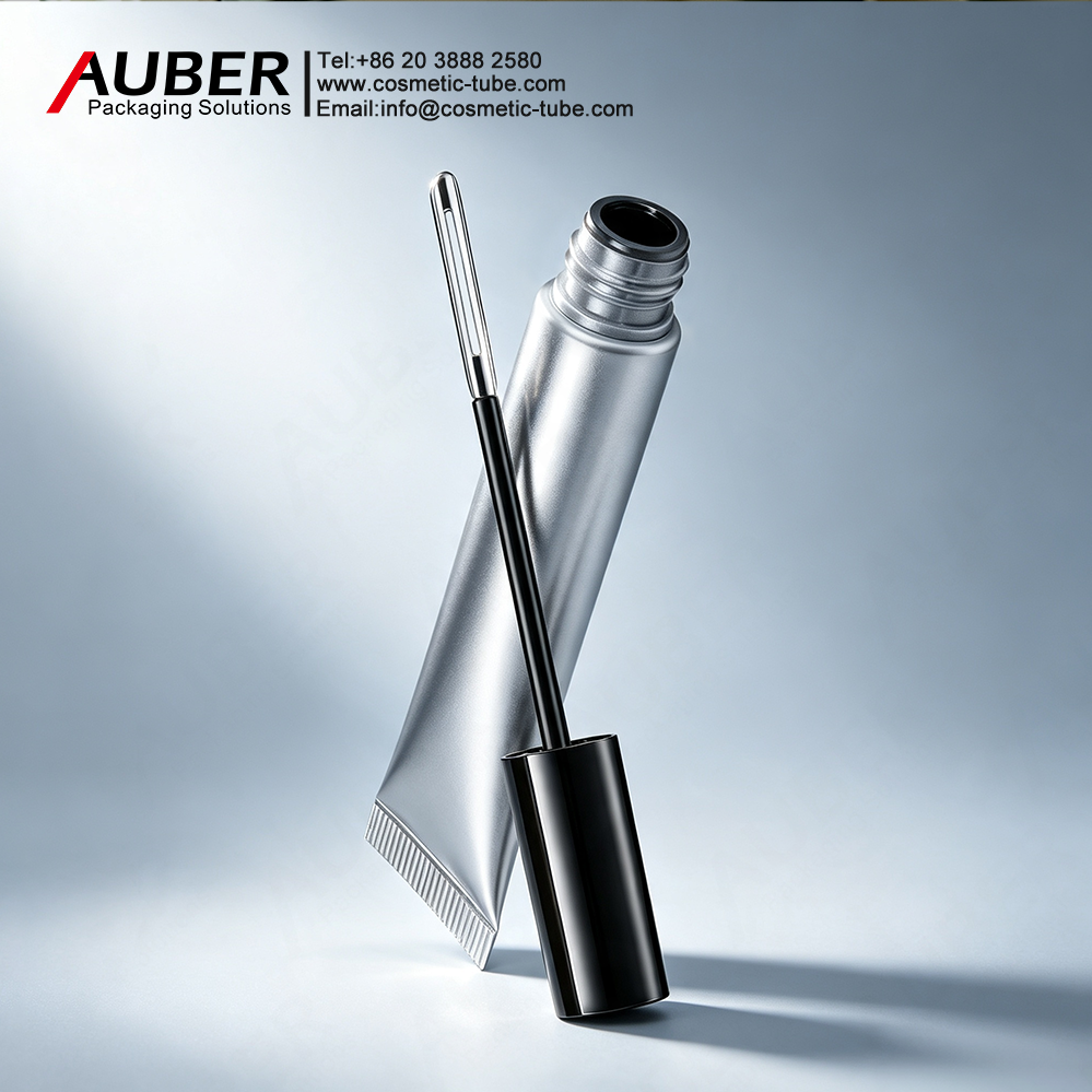 Auber metal spatula wand cosmetic tube