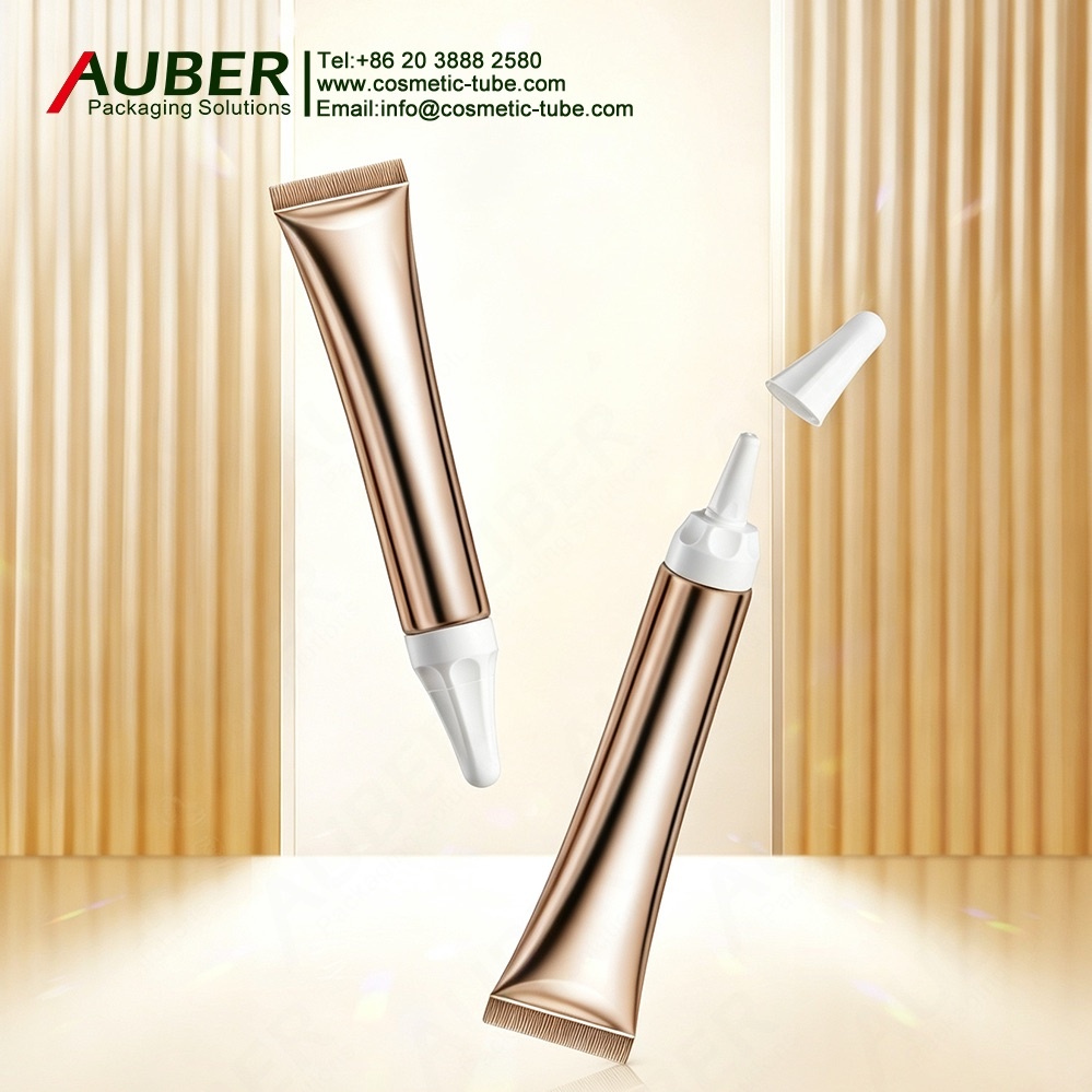Auber premium cosmetic tube with precision applicator