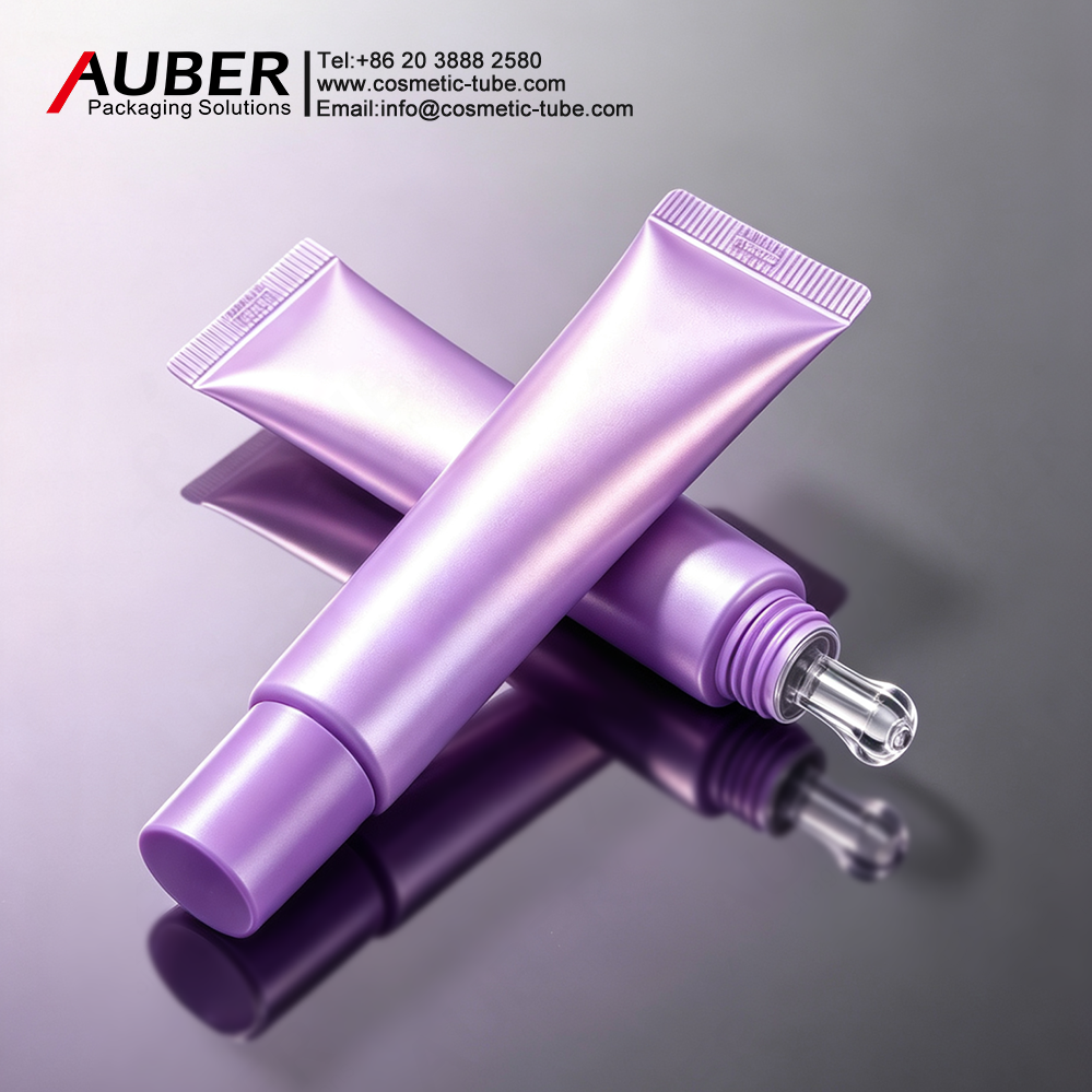 Auber Lip Gloss Squeeze Tube with Silicone Applicator