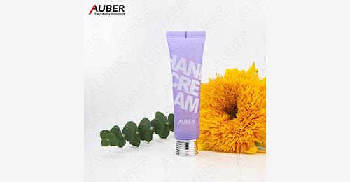 Purple Clear Squeeze Tube for Hand Cream