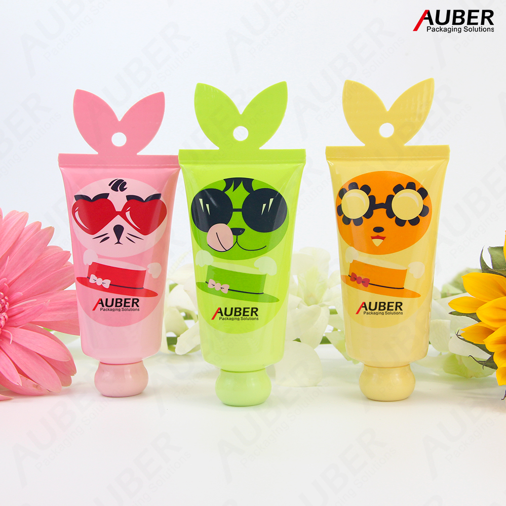 Special Tail Sealed Cosmetic Packaging Tube Combination