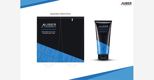 Men skin care packaging