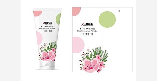 Big dot cosmetic tube packaging