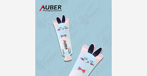 Cute rabbit tail plastic squeeze tubes