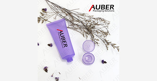 Matte purple transparent PE tubes