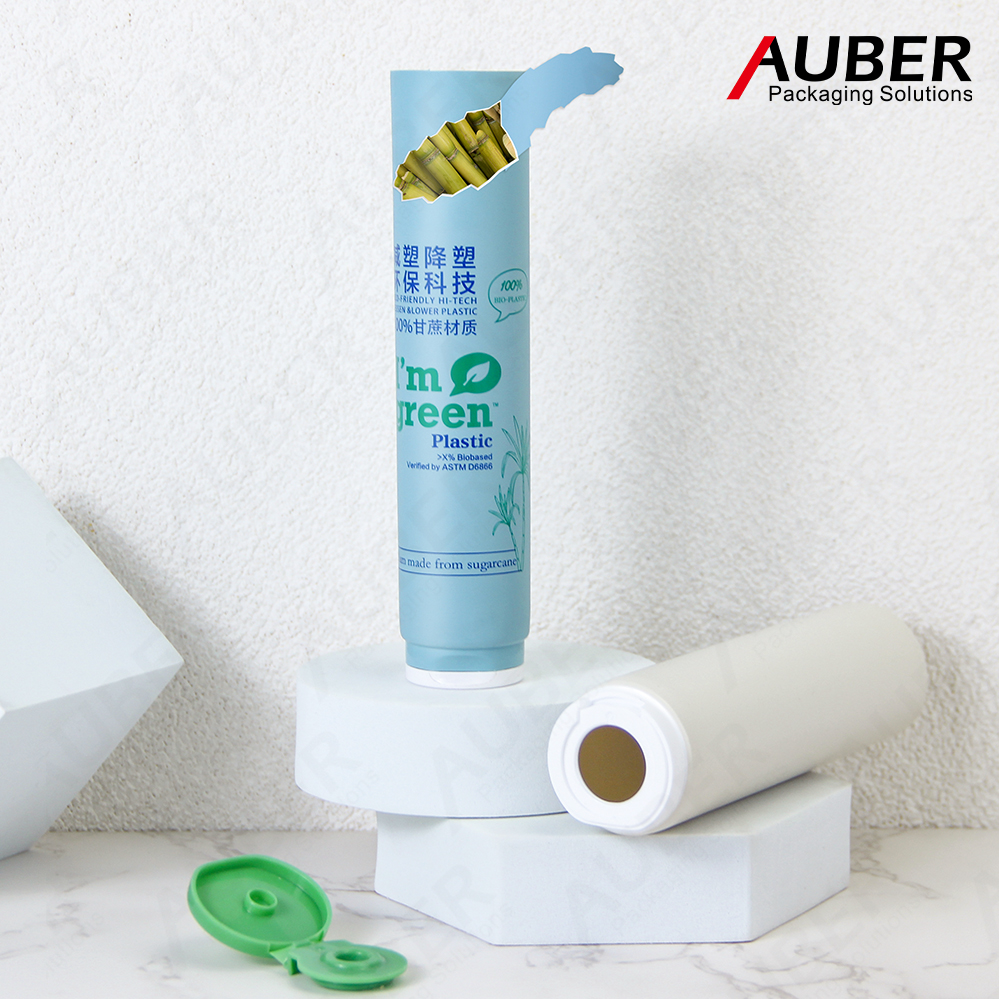Sugarcane Squeeze Tube with New Low Profile Cap