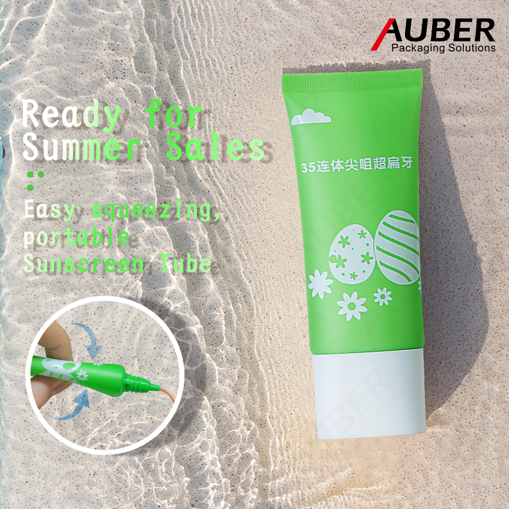 D35mm oval sunscreen tube